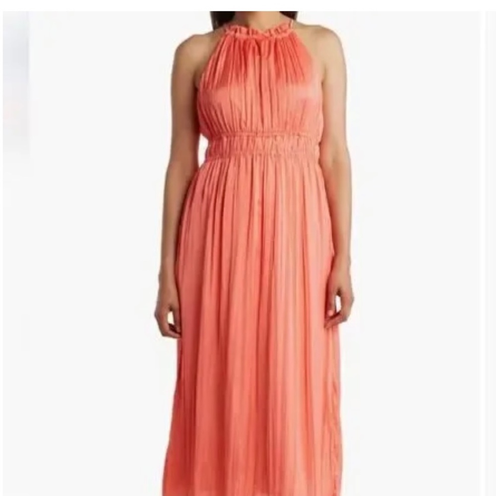 Anne Klein Halter Midi Dress